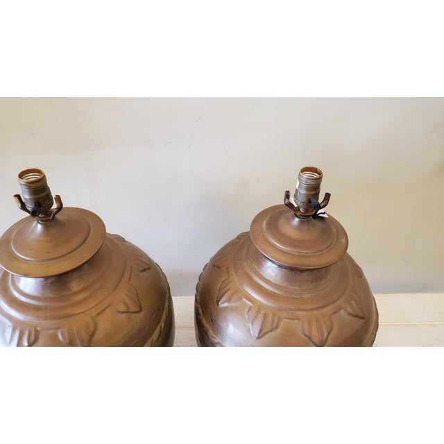 Brass Lamps For Sale In Miami - Image 6 of 7