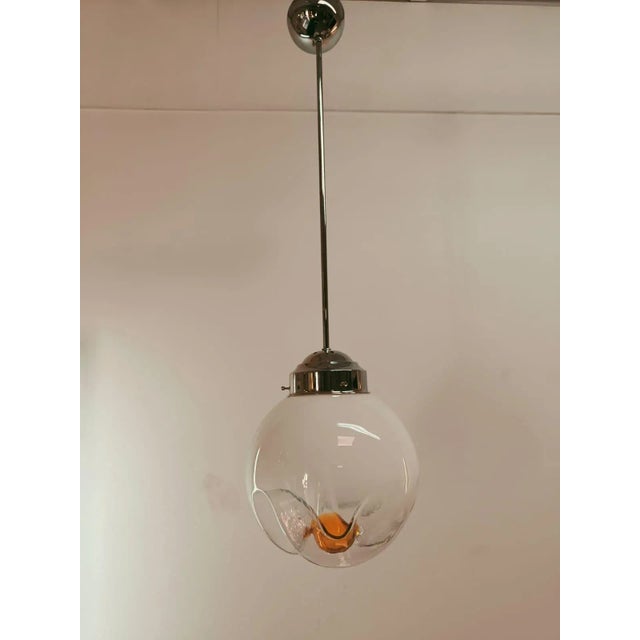 Sphere Suspension from Mazzega, 1950s For Sale - Image 6 of 11