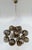 Italian 21st Century Ovale Polished Nickel Smoky Bubbles Murano Sputnik Chandelier by Fabio LTD For Sale - Image 3 of 6