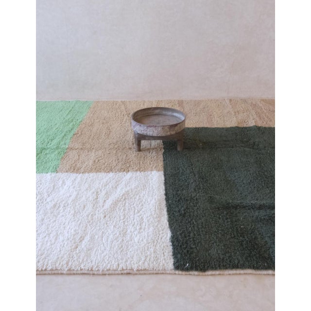 Contemporary Moroccan Neutral Rug - 10.2 X 8.6 Ft For Sale In Cleveland - Image 6 of 8