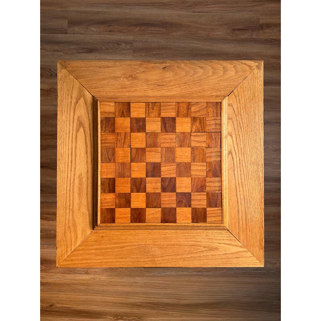 Mid 20th Century American Chess Table, Mid-20th Century For Sale - Image 5 of 17