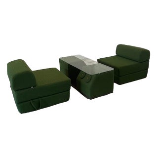 Vintage Sit-Sleeping Set from Tatra Nafromtok, 1970s, Set of 3 For Sale