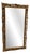 Large Antique Barock Wooden Frame in Gold Bronze Mirror, 1880s For Sale