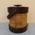 Mid-Century Modern Vintage Cork and Vinyl Ice Bucket For Sale - Image 3 of 8