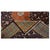 Textile Antique Persian Tabriz Wool 10X13 Navy, Orange & Teal Handmade Area Rug #9902146 For Sale - Image 7 of 7