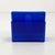 Modern Blue Acrylic Glass Magazine Rack by Giotto Stoppino for Kartell, 1970s For Sale - Image 3 of 7