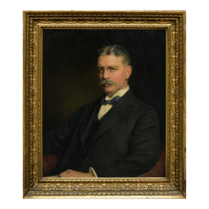 Portrait of Franklin Atwood Park, Vp of Singer Mfg. Co. By Arthur Trevethin Nowell