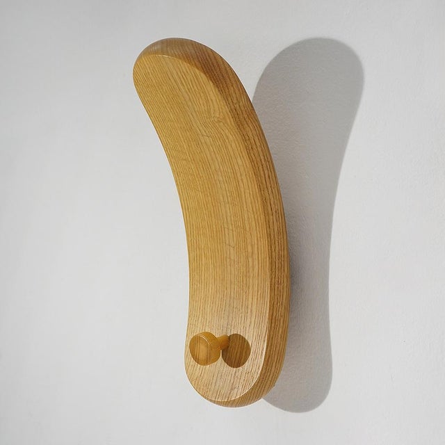 Spatola Wall Coat Hangers by De Paz, Durbino, Lomazzi for Fiarm, 1970s, Set of 2 For Sale - Image 9 of 14