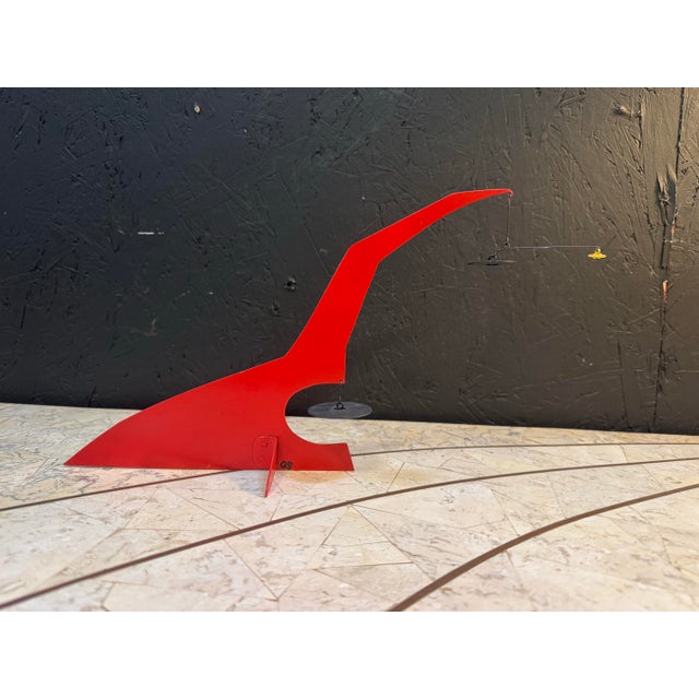 Vintage Mobile Sculpture Signed by Graham Sears For Sale - Image 4 of 8