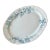 19th Century Edge Malkin & Co English Blue Transferware Platter For Sale