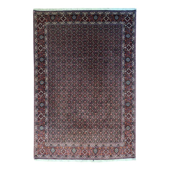 Bidjar Rug in Hand-Knotted Wool For Sale