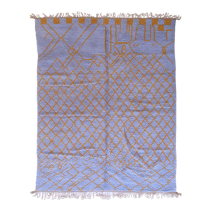 Contemporary Moroccan Wool Rug - 11.8 X 8.8 Ft