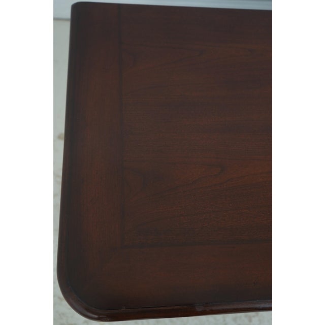 Cherry Tv Media Cabinet W. Glass Doors For Sale - Image 14 of 18