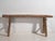 Antique Wooden Bench, 1870s For Sale - Image 4 of 9