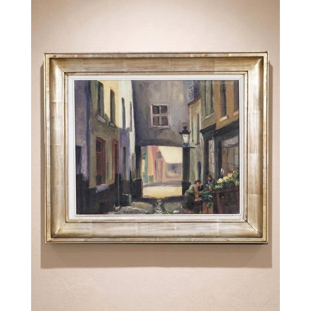 Ferdinand Jorwitz, The Little Greengrocer of Brussels, Mid-20th Century, Oil Painting For Sale - Image 8 of 10