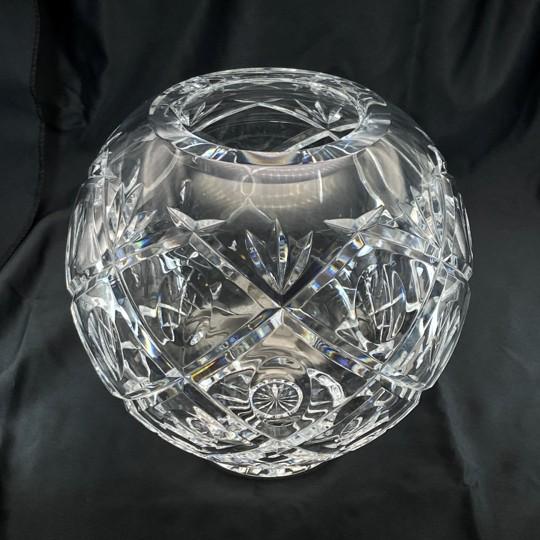 Waterford Crystal Waterford Crystal “Rossan” 8-Inch Rose Bowl (With Original Box and Packing Tissue) Vintage For Sale - Image 4 of 18
