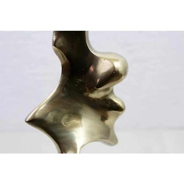 Vintage Brass Sculpture, 1970s For Sale - Image 11 of 13