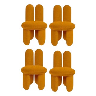 Gentle 443 Glazy Chairs by Royal Stranger, Set of 4 For Sale