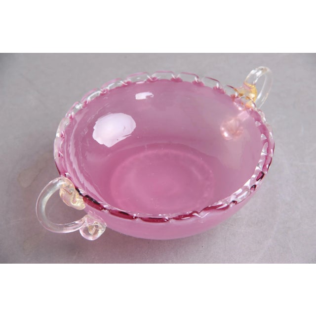 Mid-Century Modern Murano Glass Candy Bowl, 1950s For Sale - Image 3 of 6