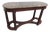 Vintage Henkel Harris Console Table Marble Rare Empire Mahogany For Sale
