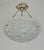 Art Deco Francis Hubens & Degue 1930s Floral Geometric French Art Deco Pendant Light For Sale - Image 3 of 11