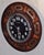 Vintage Round Wall Clock with Glazed Ceramic Case from Dugena, 1970s, in Very Good conditions. Designed 1970 to 1979 This...