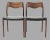 Brown Teak & Upholstered Dining Chairs by Niels Otto Møller, Customizable Reupholstery, 1960s, Set of 6 For Sale - Image 8 of 10