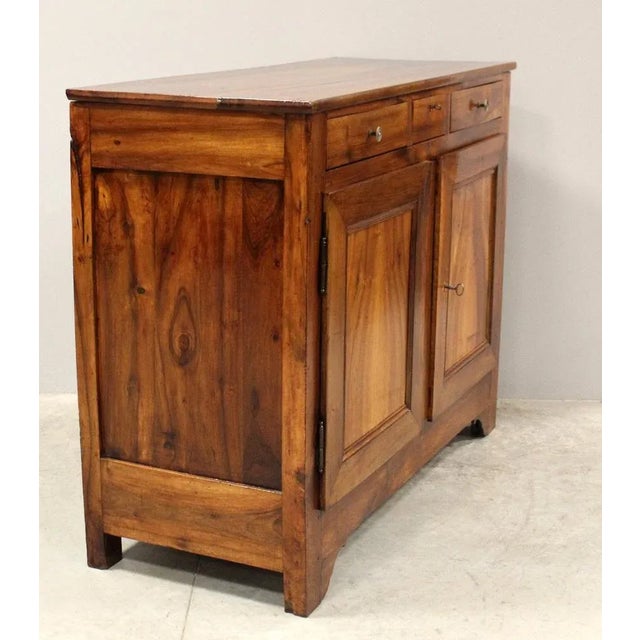 Antique Louis Philippe Walnut Sideboard For Sale - Image 3 of 10