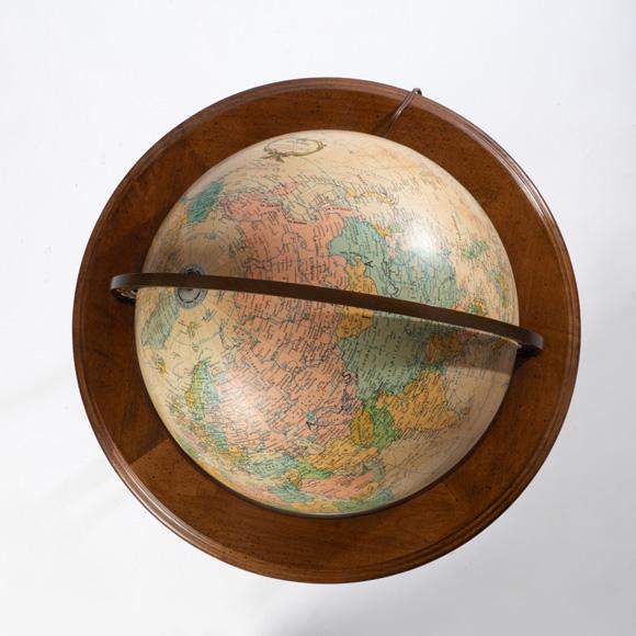 Mid-Century Modern Vintage Replogle Globe For Sale - Image 3 of 6