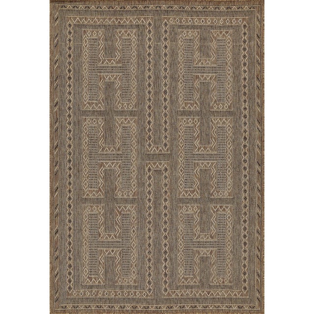 Momeni Contemporary Indoor/Outdoor Hampton Casa Rug in Natural, 8' x 10' For Sale - Image 9 of 9