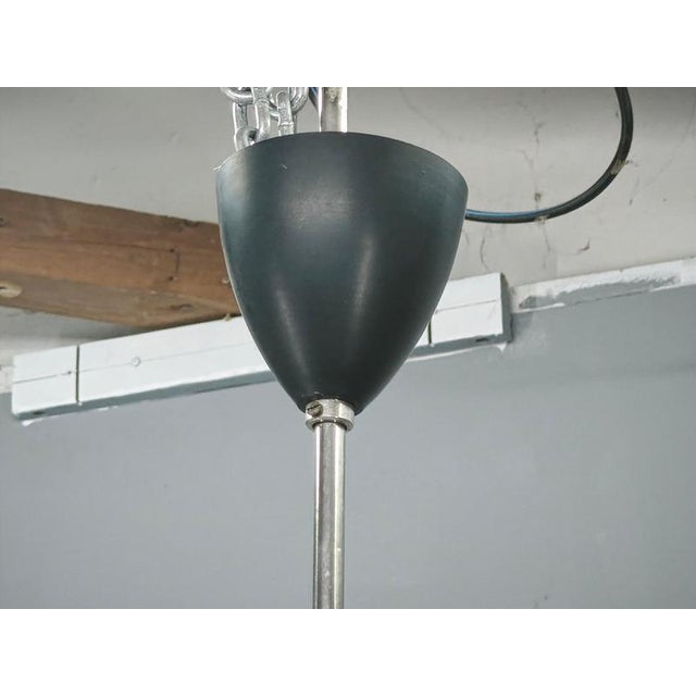 Space Age Opaline Glass Pendant Lights, Former Czechoslovakia, 1970s, Set of 2 For Sale - Image 6 of 15