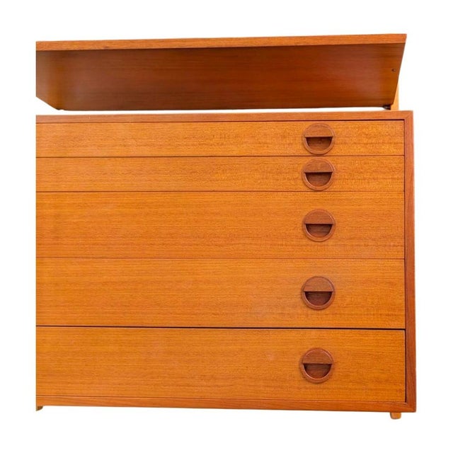 Wood Mid-Century Royal System Wall Unit in Teak by Poul Cadovius for Cado, 1960s For Sale - Image 7 of 9