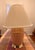 Large Pair of Vintage 1980s Art Deco Revival Grotto Shell Table Lamps - Peachy Pink For Sale In Miami - Image 6 of 12
