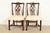 Kindel Furniture Georgian Carved Mahogany Side Chairs or Dining Chairs, Pair For Sale - Image 13 of 13