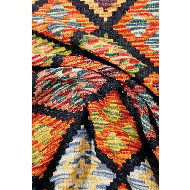 Modern Pasargad Home Kilim Multi Wool Area Rug- 8' 6'' X 11' 4'' For Sale - Image 3 of 4