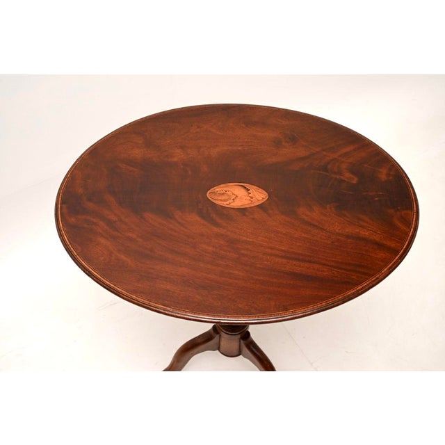 Antique Georgian Inlaid Side Table, 1790 For Sale - Image 6 of 10