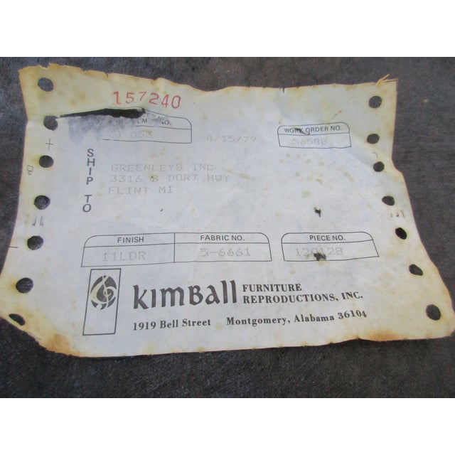 Kimball Furniture Victorian Style Tufted Parlor Chairs A Pair Chairish