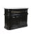 The black-and-white Torino Bar takes its inspiration from classic English pubs. The wood base is simply but decoratively...