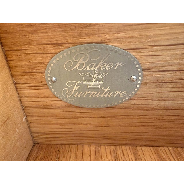 Baker Furniture Company Baker Furniture Archetype Side Table For Sale - Image 4 of 12