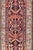 Tribal Tribal Midcentury Persian Hamedan Rug in Midnight Blue, Red, Green and Brown For Sale - Image 3 of 7