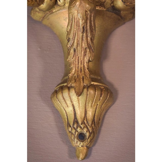 Classical Style Wall Lamps With Angels, Set of 2 For Sale - Image 5 of 18