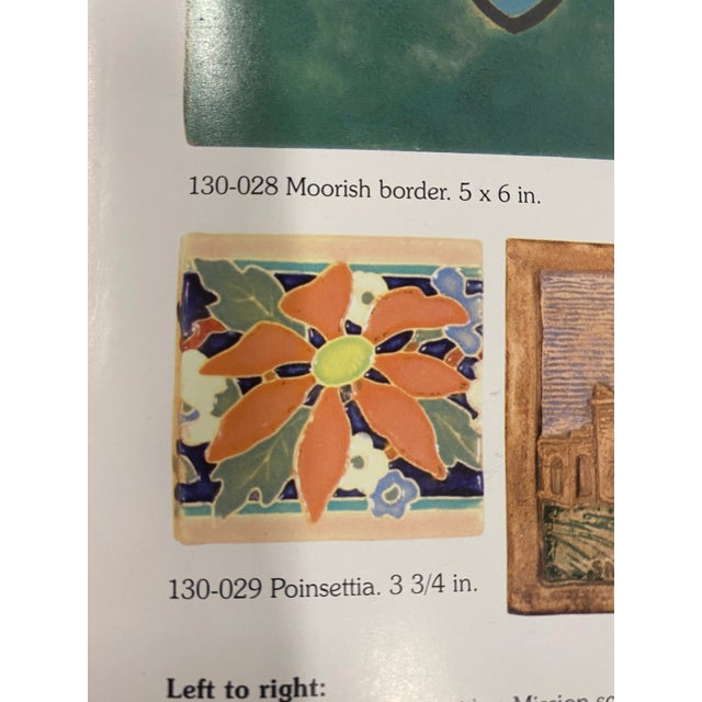 1920s Early California Tile Companies Calco/Claycraft Mural For Sale - Image 11 of 13