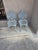 Metal Victorian Style Garden Table and Chair Set For Sale - Image 7 of 18