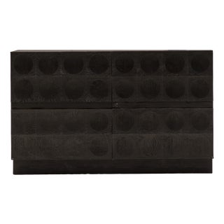Brutalist Sideboard attributed to J. Batenburg for M.I., Belgium, 1970s For Sale