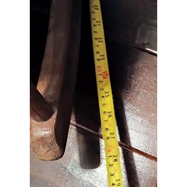 Antique Child's Oak Rocker For Sale - Image 9 of 16