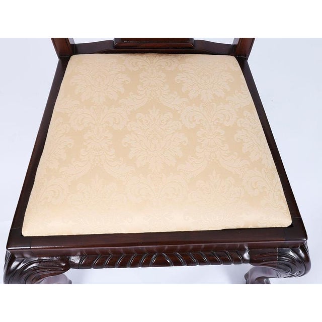 Antique George II Style Chippendale Dining Chairs, 1800s, Set of 12 For Sale - Image 17 of 18