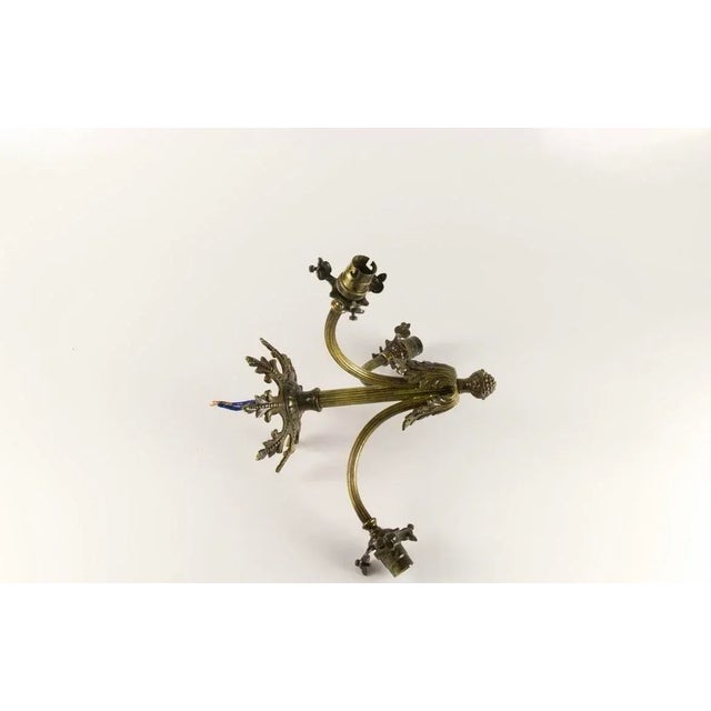 Small, Louis XVI 1930s French-Style Ceiling Light. All New Wiring. Beautiful For Sale - Image 9 of 9
