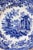 English 19th Century Transfer Blue and White Plates with Ruins and Floral Décor For Sale In Atlanta - Image 6 of 6