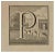 Luigi Vanvitelli, Letter of the Alphabet P, Etching, 18th Century For Sale