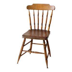 Vintage Spindle Back Tavern Dining Chair